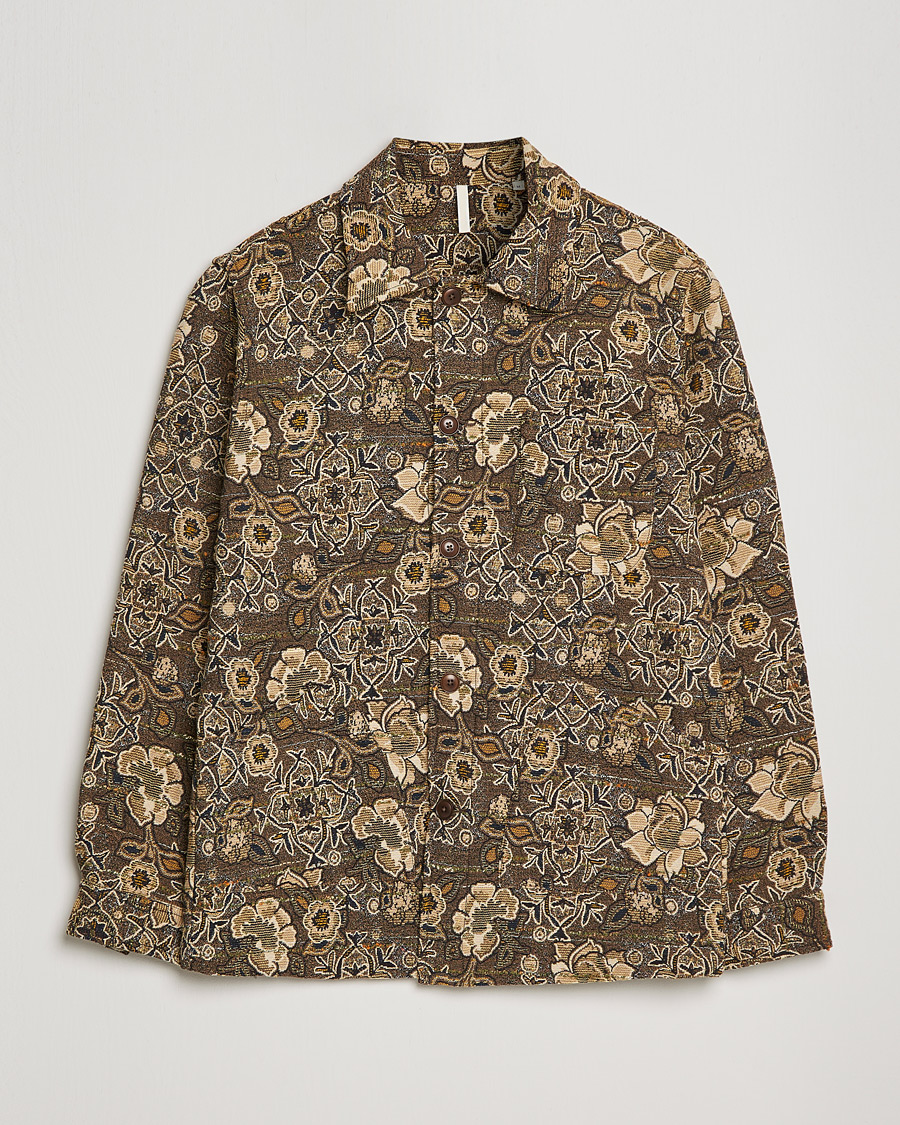 Herren | Jacken | Sunflower | Jacquard Flower Jacket Brown