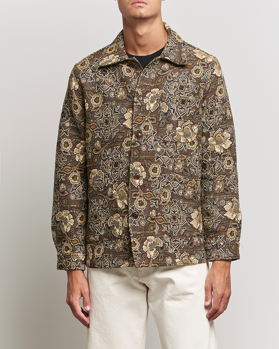 Herren | Jacken | Sunflower | Jacquard Flower Jacket Brown