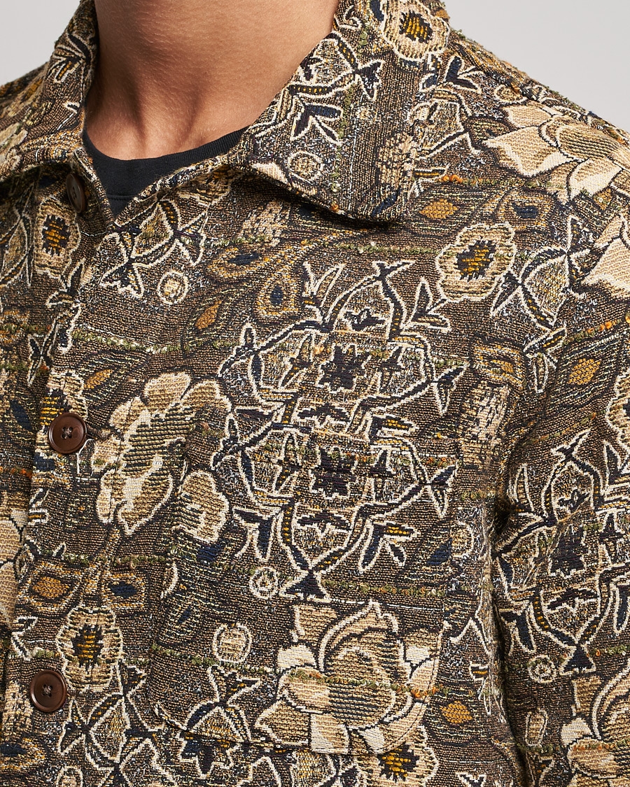 Herren | Jacken | Sunflower | Jacquard Flower Jacket Brown