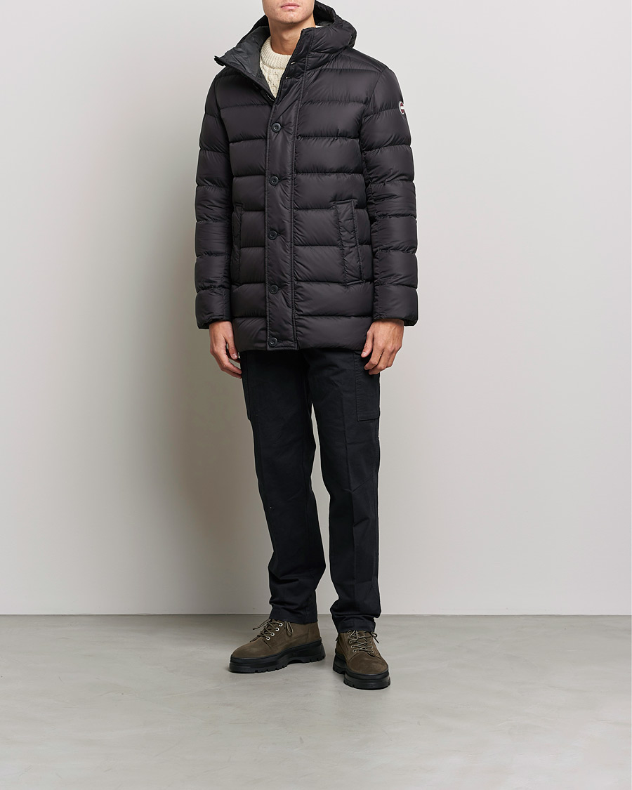 Herren | Jacken | Colmar | Concrete Mid Down Parka Black