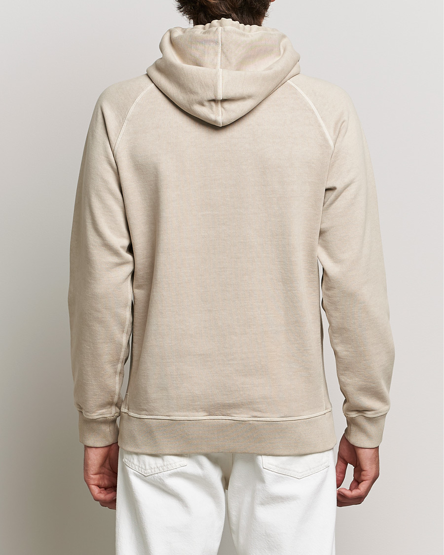 Herren | Pullover | Orlebar Brown | Francis Garment Dyed Cotton Hood Parched Green