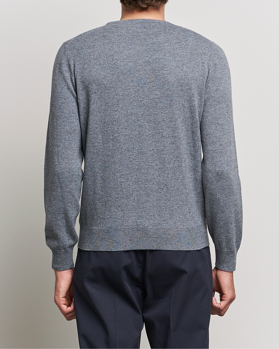 Herren | Pullover | Gran Sasso | Wool/Cashmere Crew Neck Grey