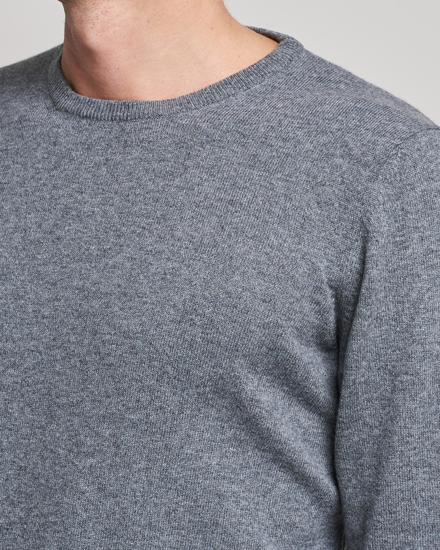 Herren | Pullover | Gran Sasso | Wool/Cashmere Crew Neck Grey