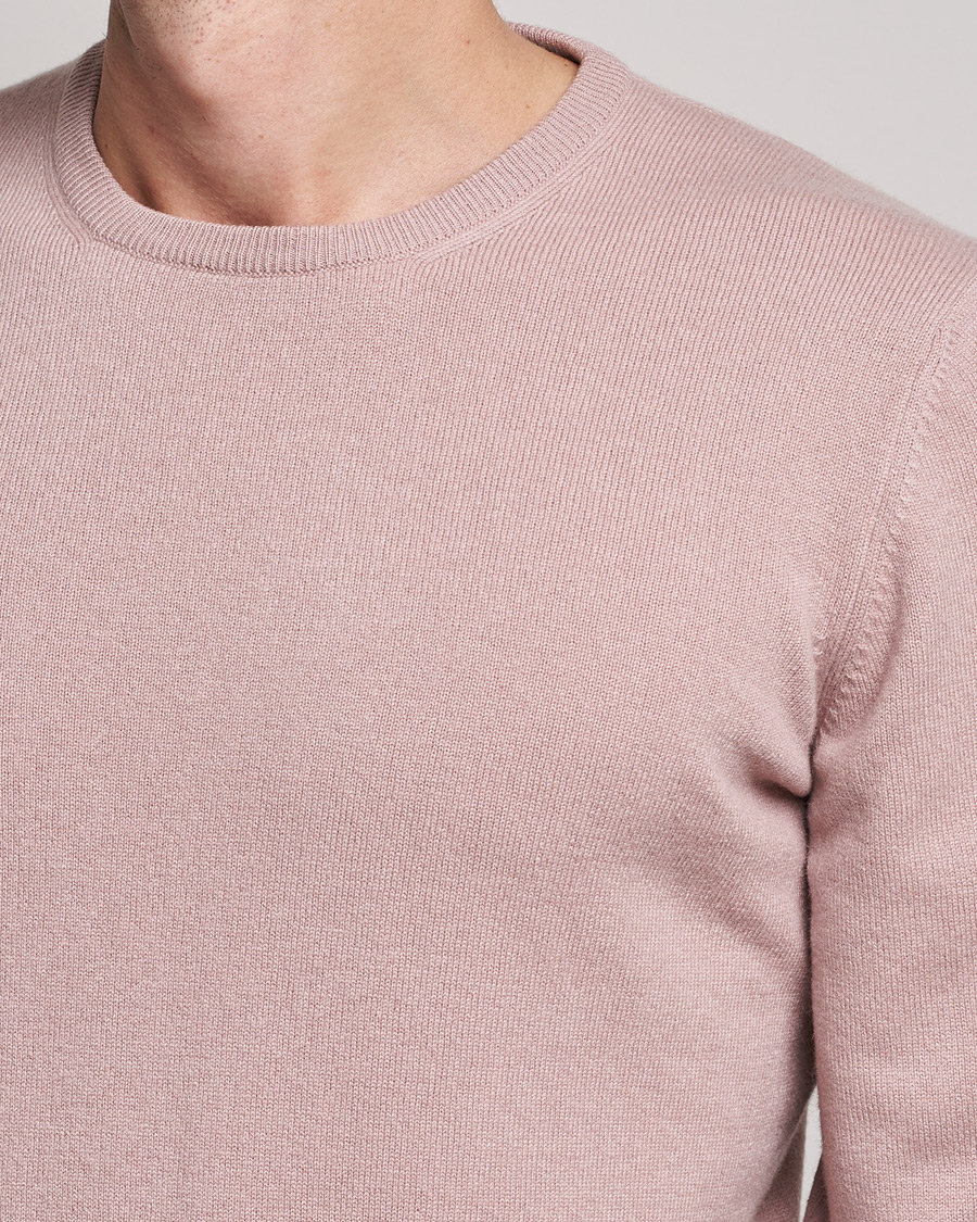 Herren | Pullover | Gran Sasso | Wool/Cashmere Crew Neck Soft Pink