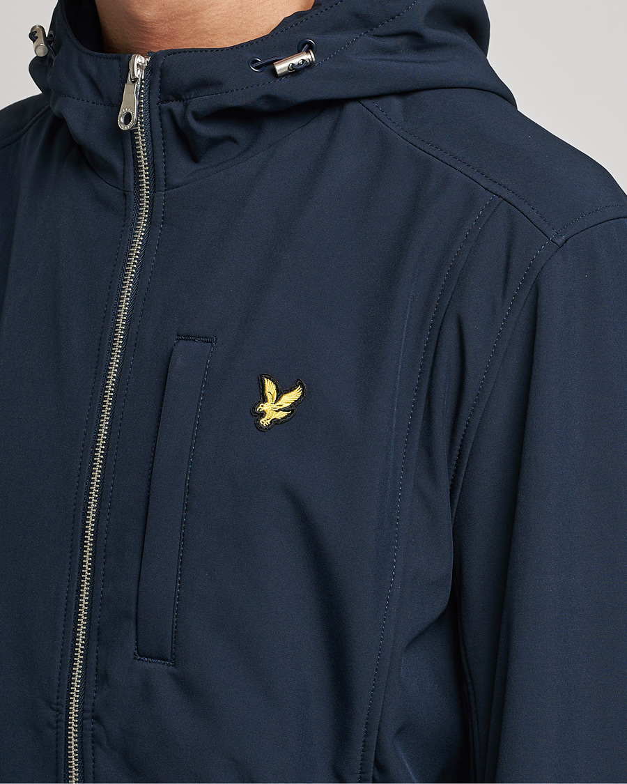 Herren | Jacken | Lyle & Scott | Softshell Hooded Jacket Dark Navy