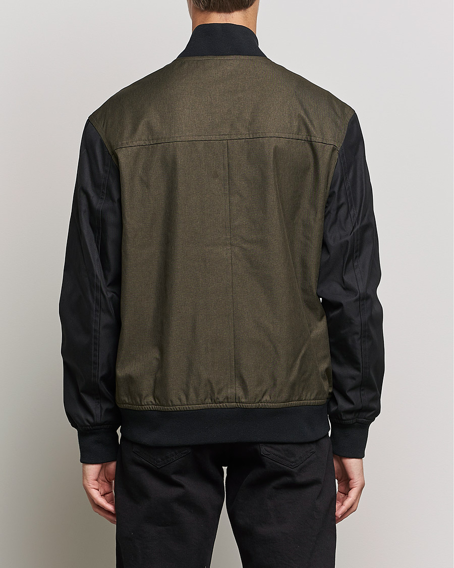 Herren | Jacken | Lyle & Scott | Black Bomber Jacket Olive