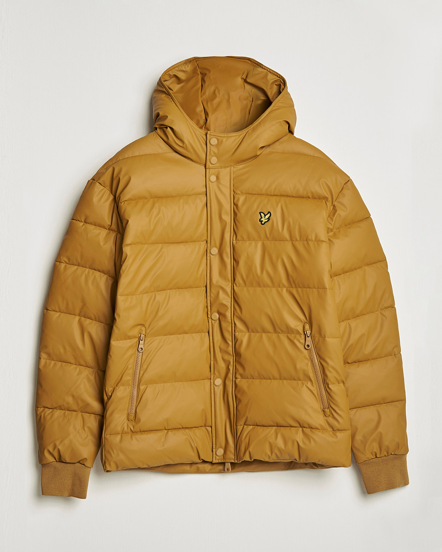 Herren | Jacken | Lyle & Scott | Rubberised Puffer Jacket Anniversary Gold