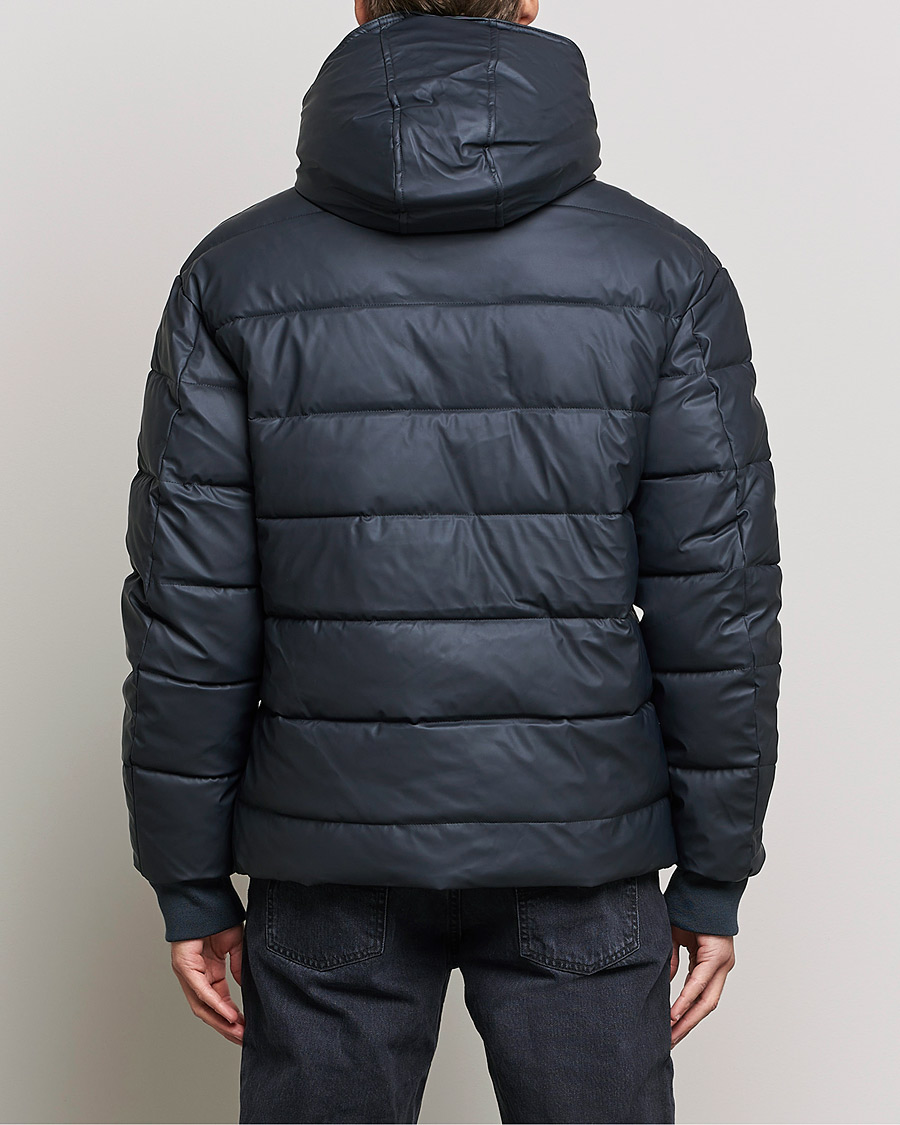 Herren | Jacken | Lyle & Scott | Rubberised Puffer Jacket Dark Navy