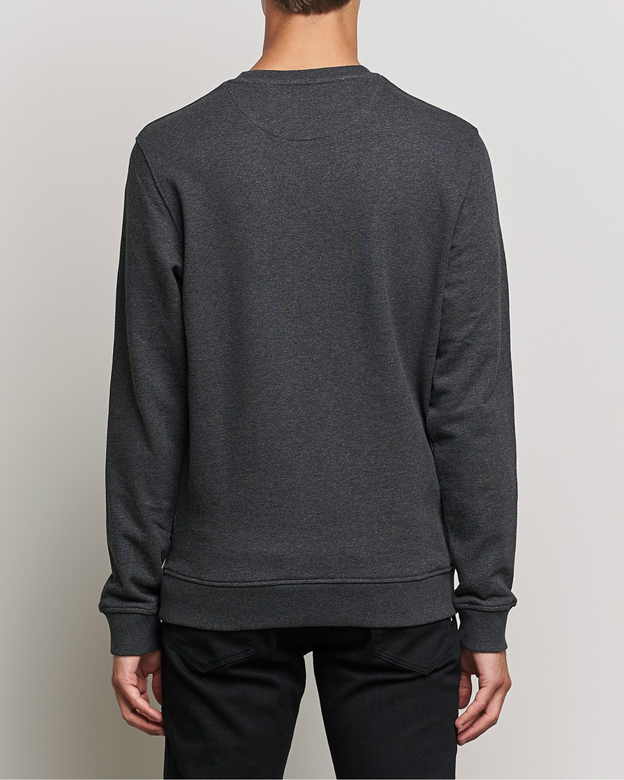 Herren | Pullover | Lyle & Scott | Organic Cotton Crew Neck Charcoal Marl