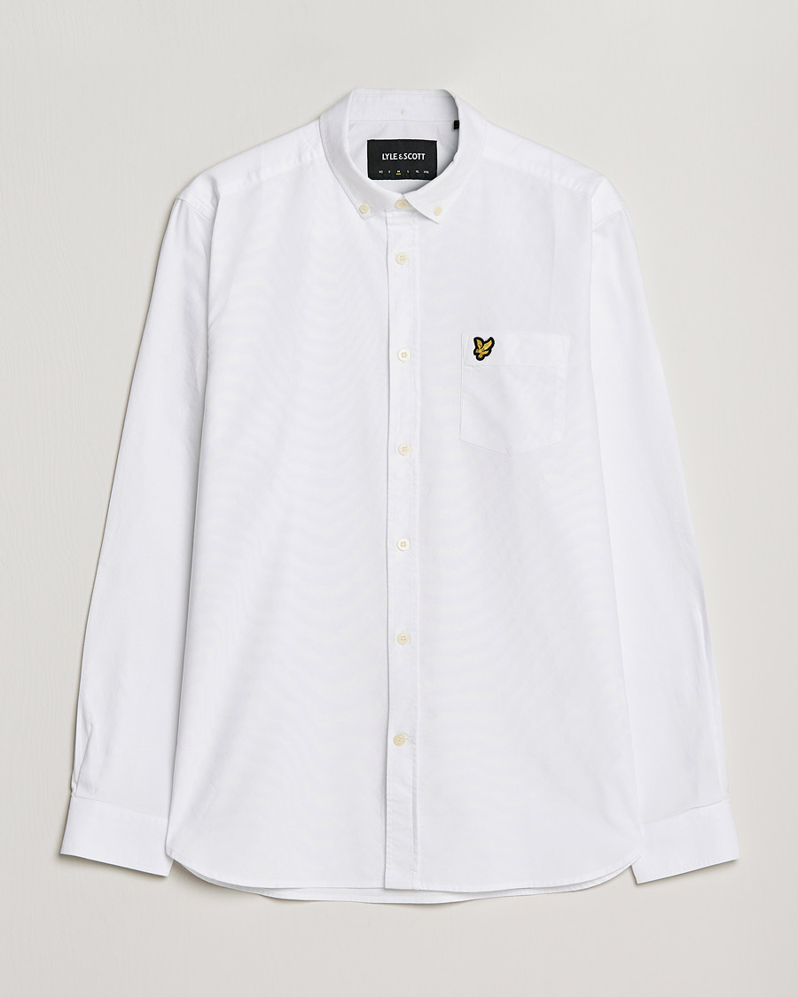 Herren | Hemden | Lyle & Scott | Lightweight Oxford Shirt White