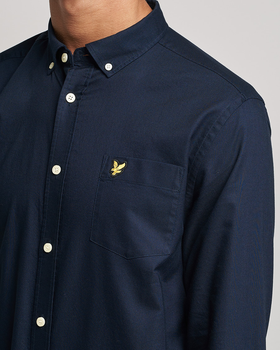 Herren | Hemden | Lyle & Scott | Lightweight Oxford Shirt Navy