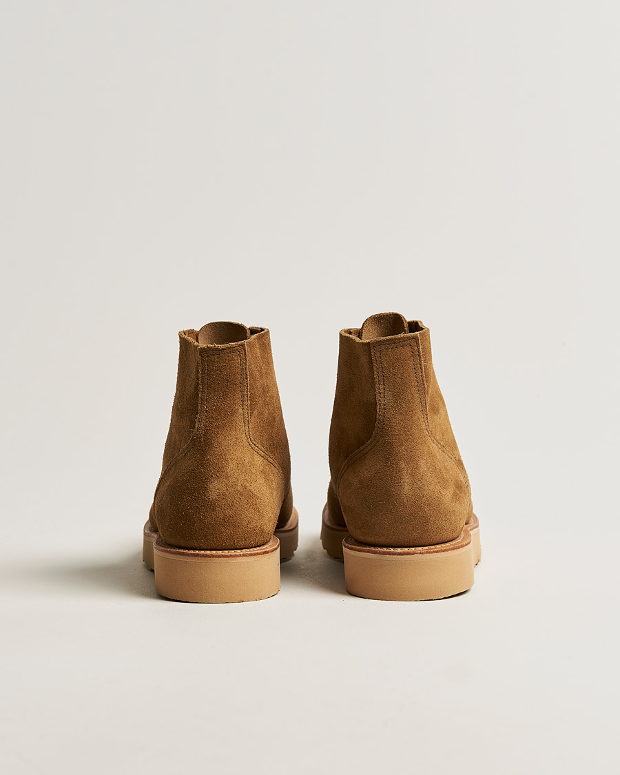 Herren | Sanders Wilson Unlined Apron Boot Tobacco Suede | Sanders | Wilson Unlined Apron Boot Tobacco Suede