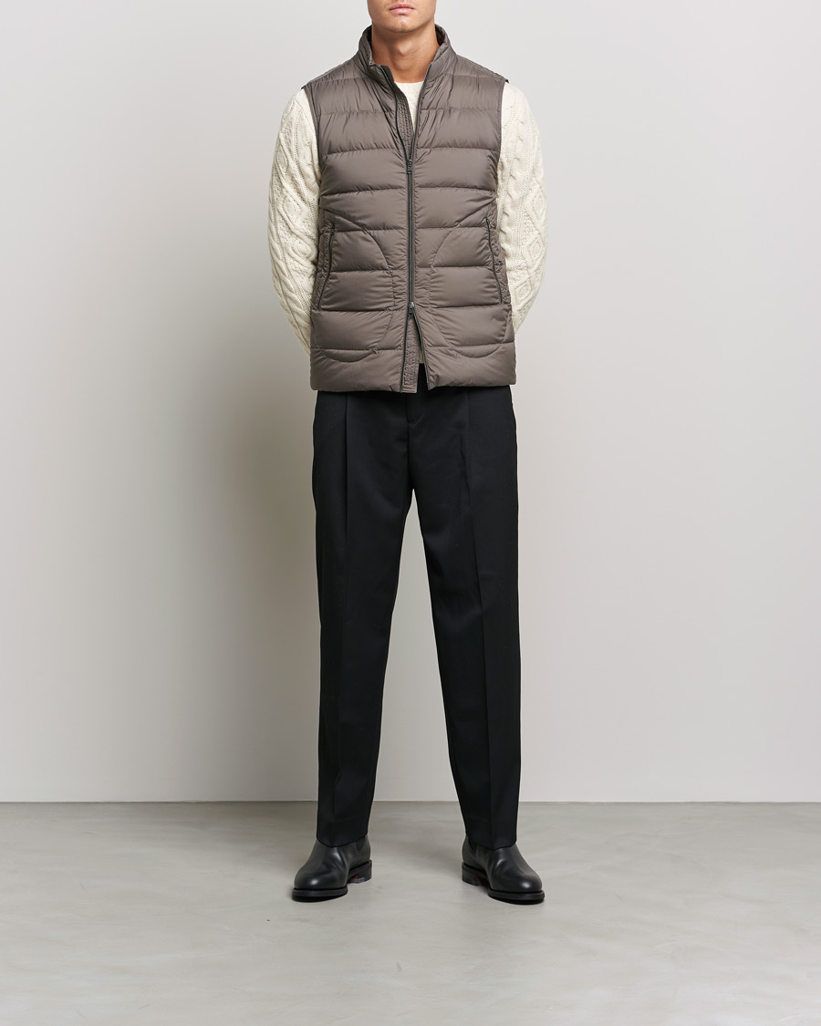 Herren | Jacken | Herno | Nuage Down Vest Taupe