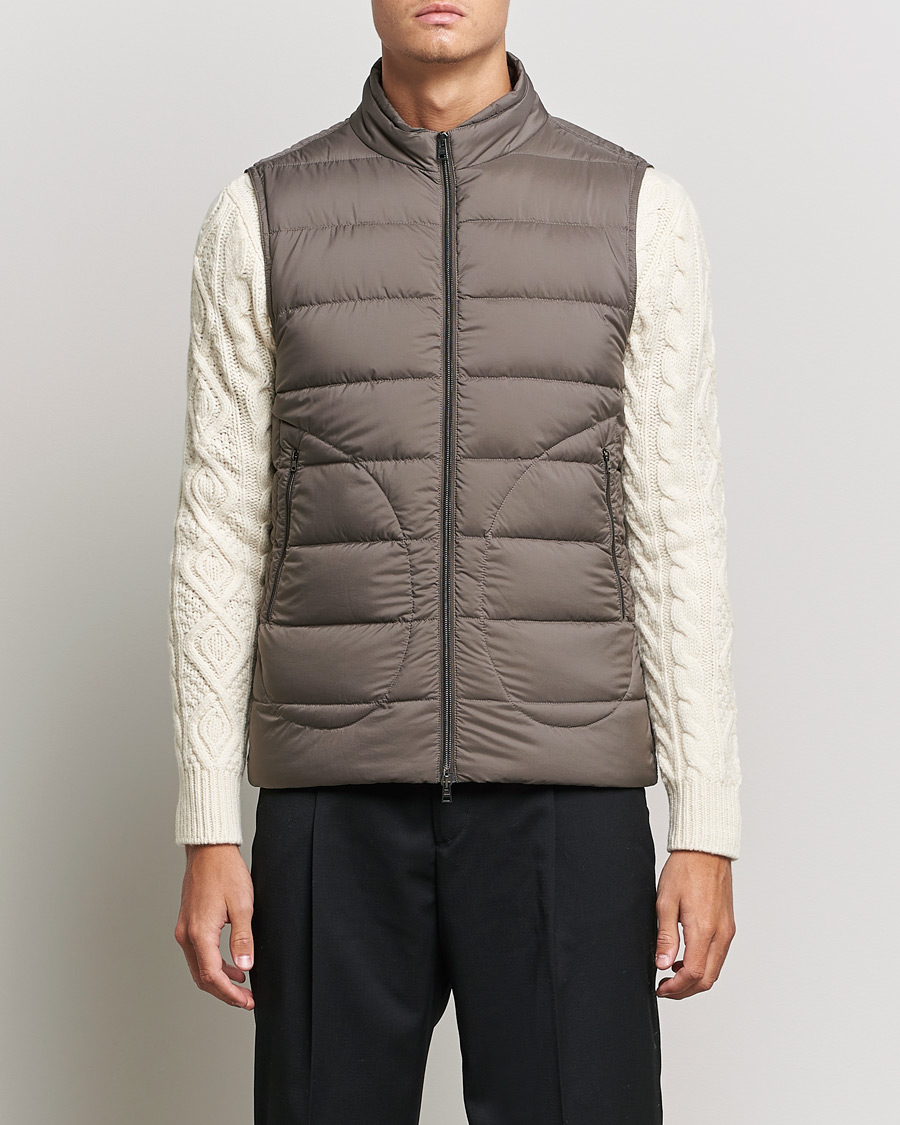 Herren | Jacken | Herno | Nuage Down Vest Taupe