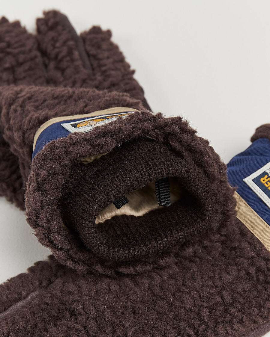 Herren | Elmer by Swany Sota Wool Teddy Gloves Brown | Elmer by Swany | Sota Wool Teddy Gloves Brown