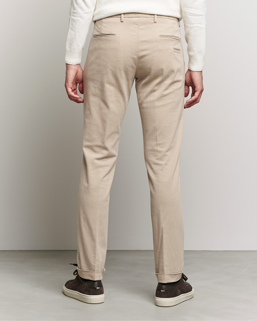 Herren | Hosen | Briglia 1949 | Slim Fit Cotton Stretch Chino Beige