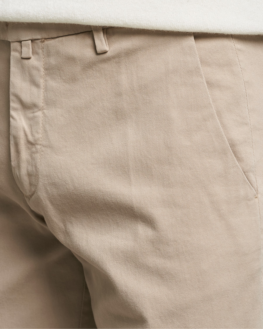 Herren | Hosen | Briglia 1949 | Slim Fit Cotton Stretch Chino Beige
