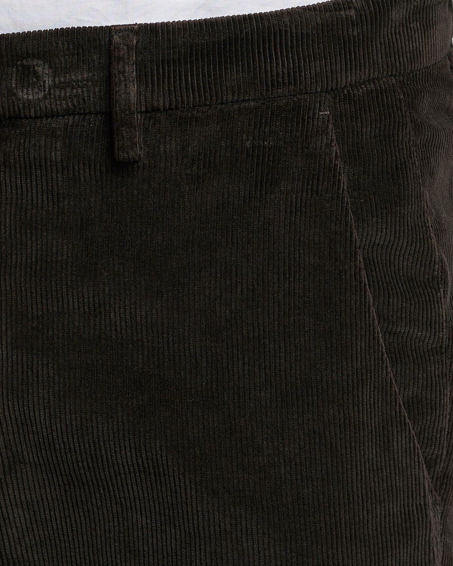 Herren | Hosen | Briglia 1949 | Slim Fit Corduroy Trousers Dark Brown