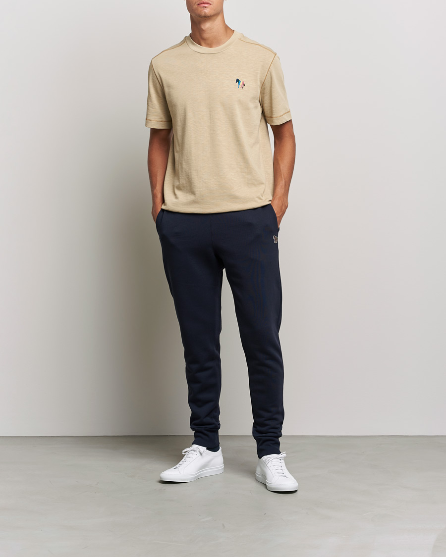 Herren | T-Shirts | PS Paul Smith | Zebra Organic Cotton T-Shirt Sand