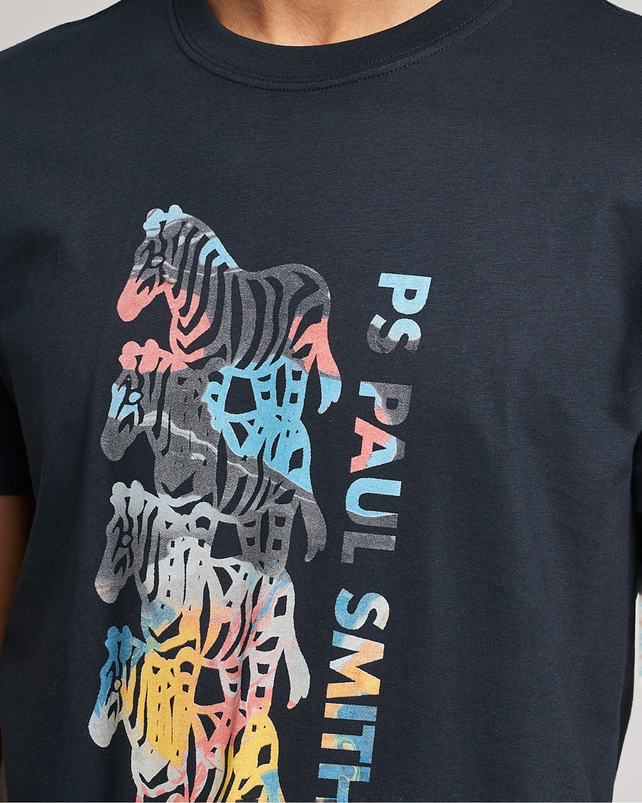 Herren | T-Shirts | PS Paul Smith | Zebra T-Shirt Navy