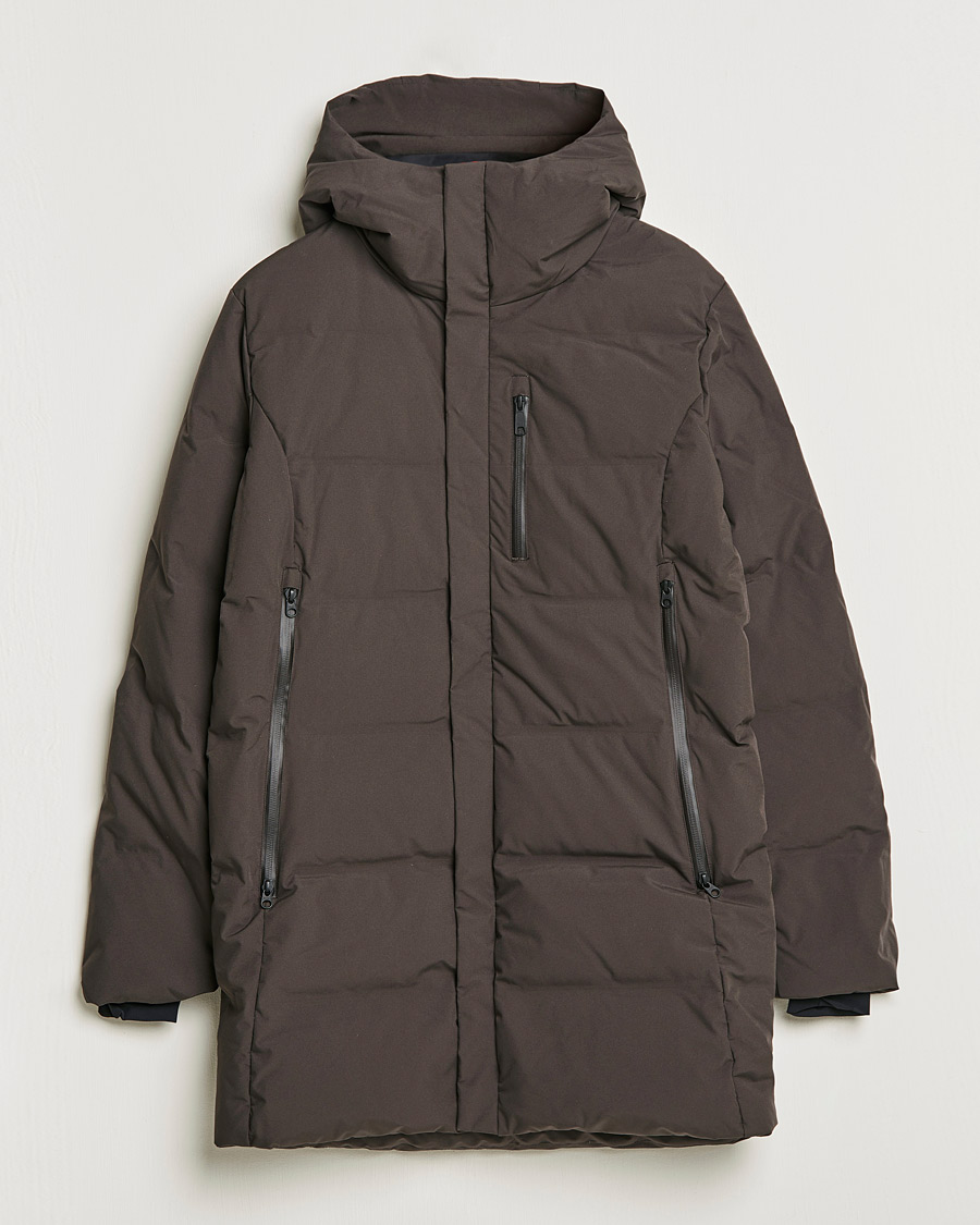 Herren | Jacken | Scandinavian Edition | Radian Hooded Down Parka Dark Brown