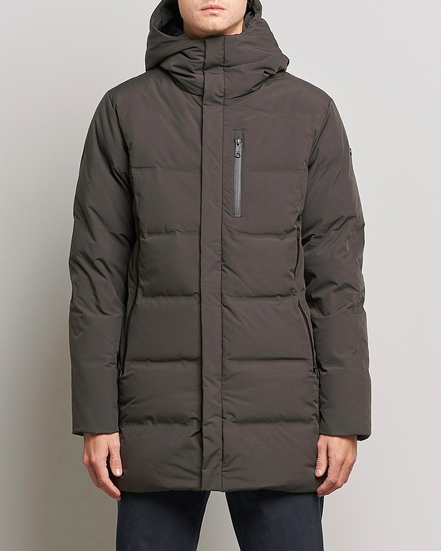 Herren | Jacken | Scandinavian Edition | Radian Hooded Down Parka Dark Brown
