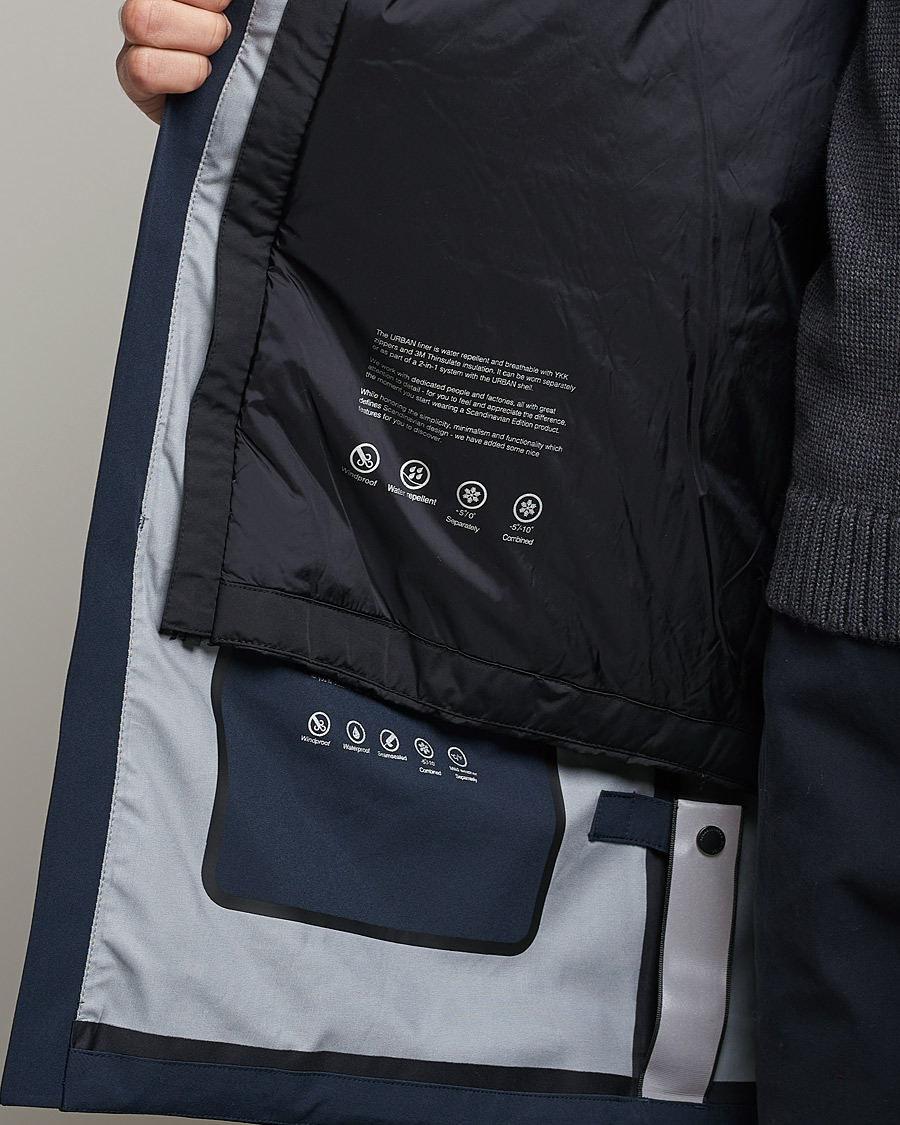 Herren | Jacken | Scandinavian Edition | Urban Three in One Jacket Midnight Blue