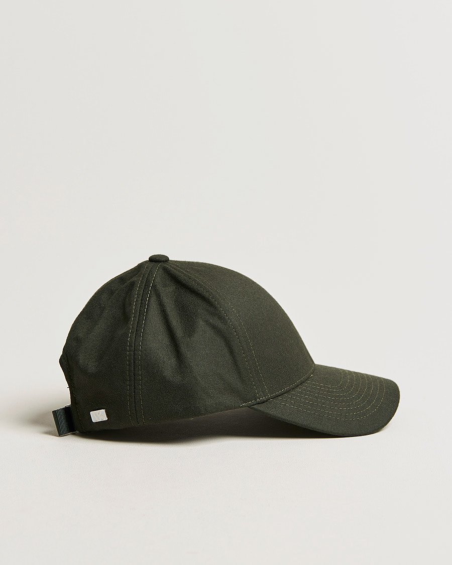 Herren | Varsity Headwear Wool Tech Baseball Cap Green | Varsity Headwear | Wool Tech Baseball Cap Green