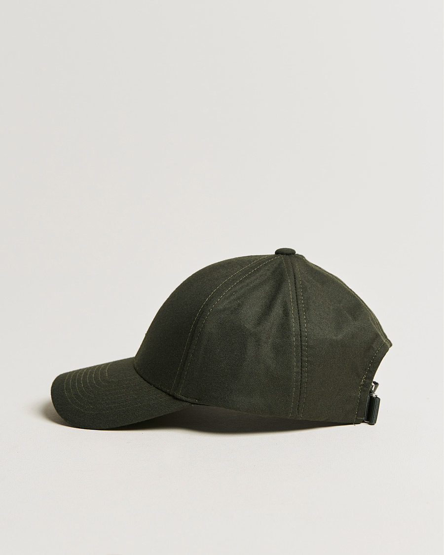 Herren | Varsity Headwear Wool Tech Baseball Cap Green | Varsity Headwear | Wool Tech Baseball Cap Green