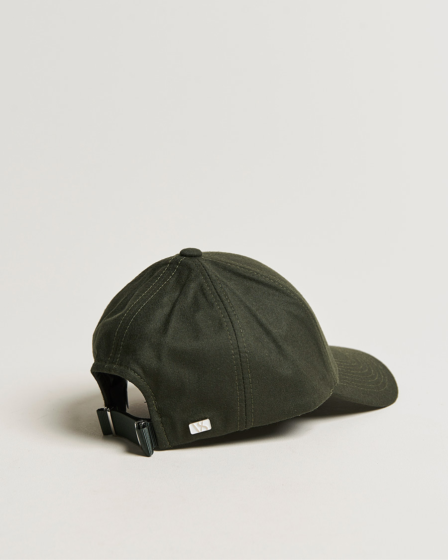 Herren | Varsity Headwear Wool Tech Baseball Cap Green | Varsity Headwear | Wool Tech Baseball Cap Green