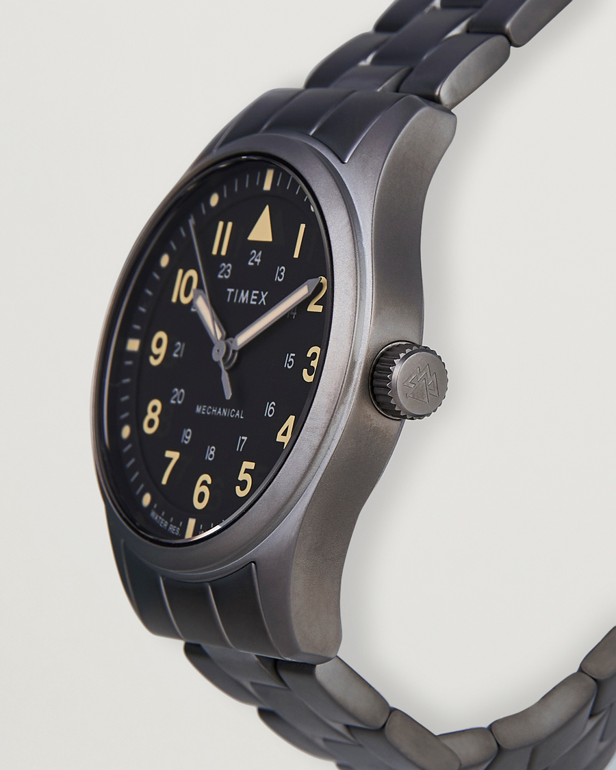 Herren | Timex Field Post Mechanical Watch 38mm Gunmetal Finish | Timex | Field Post Mechanical Watch 38mm Gunmetal Finish