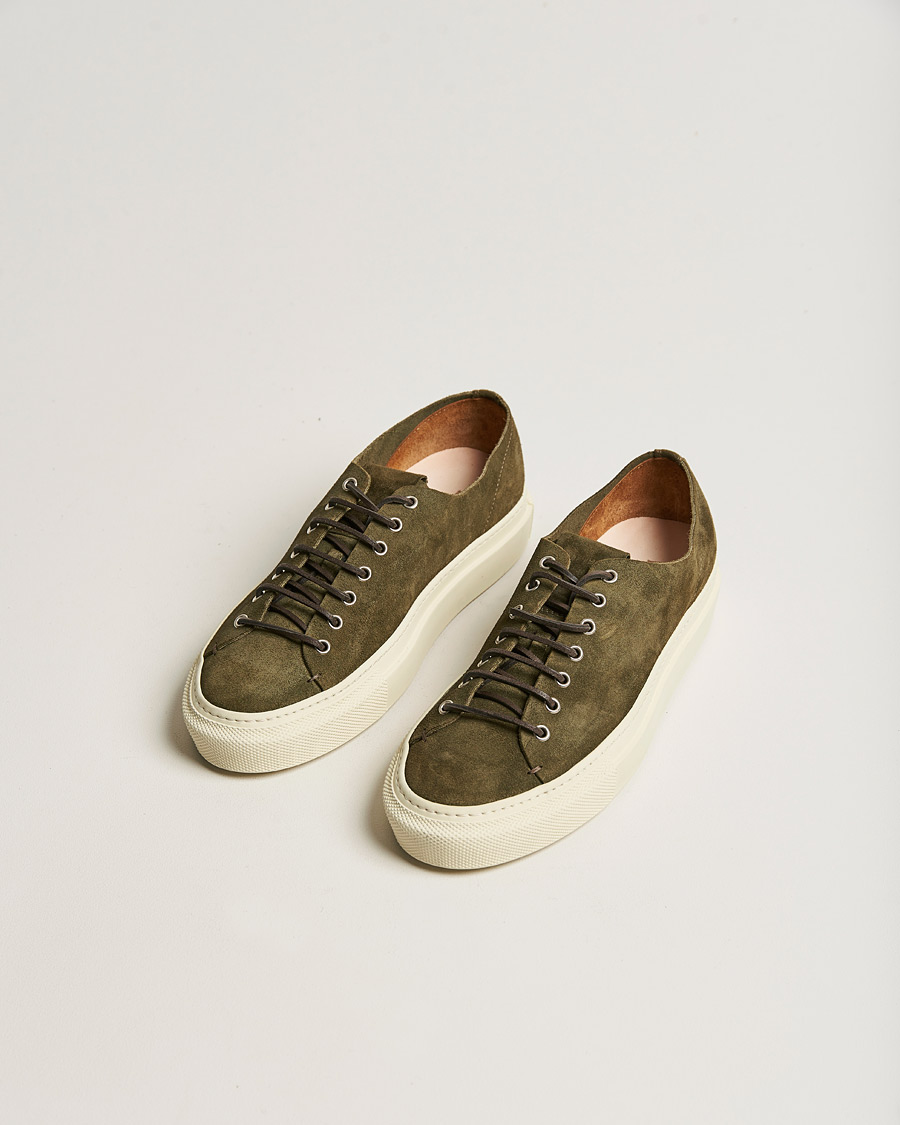 Herren | Buttero Tanino Suede Sneaker Green | Buttero | Tanino Suede Sneaker Green