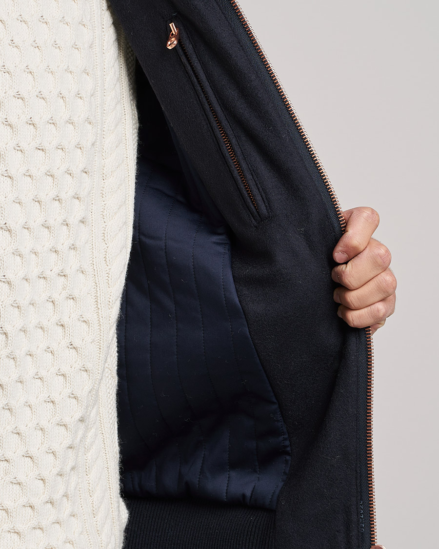 Herren | Jacken | Private White V.C. | The Pilot's Bomber Navy