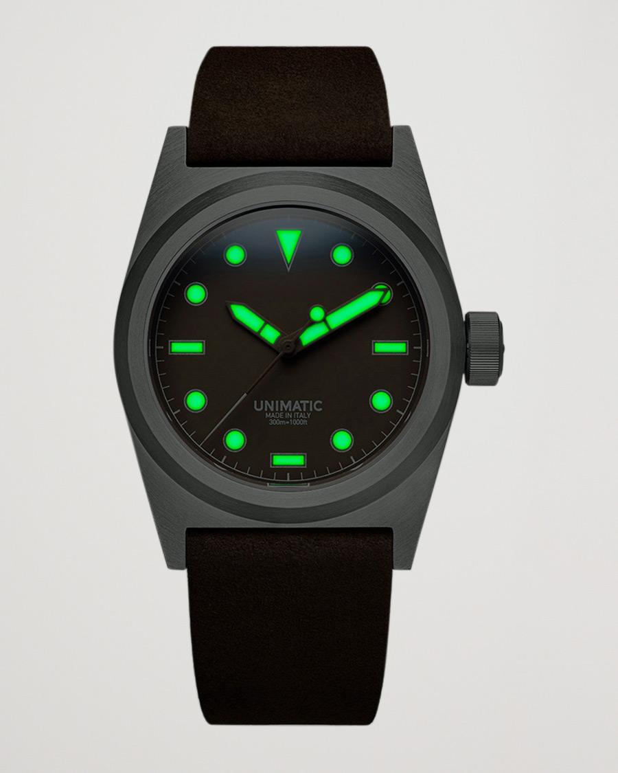 Herren | UNIMATIC Modello Due Field Watch Mocha Brown | UNIMATIC | Modello Due Field Watch Mocha Brown