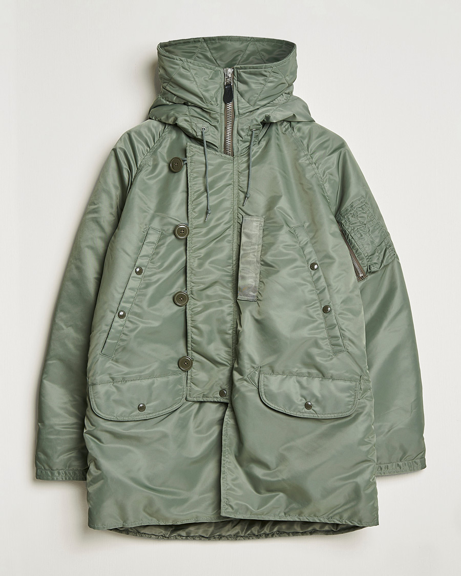 Herren | Jacken | BEAMS PLUS | MIL Type N-3B Parka Sage