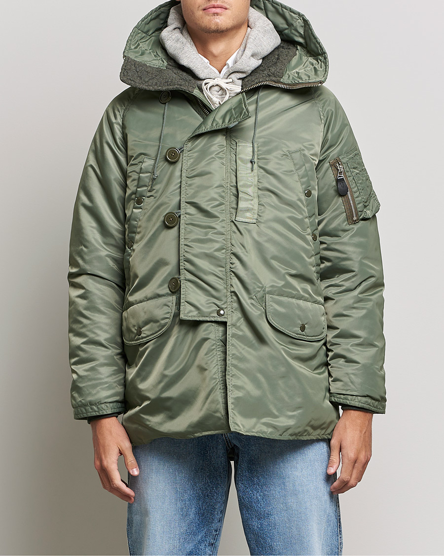 Herren | Jacken | BEAMS PLUS | MIL Type N-3B Parka Sage