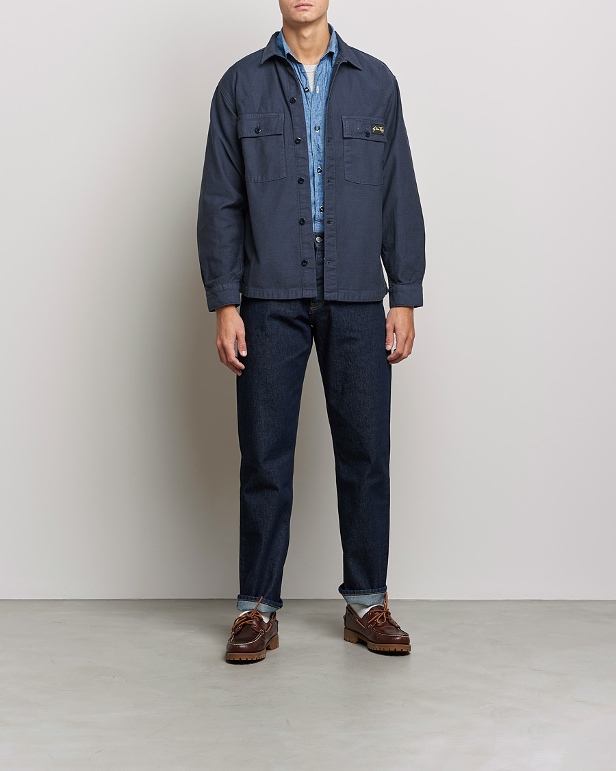 Herren | Hemden | Stan Ray | CPO Sateen Overshirt Navy