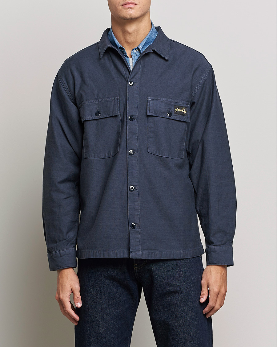 Herren | Hemden | Stan Ray | CPO Sateen Overshirt Navy