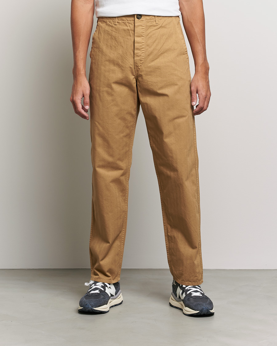 Herren | Hosen | orSlow | French Work Pants Khaki