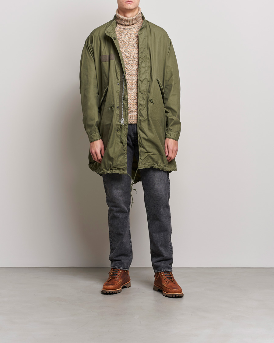 Herren | Jacken | orSlow | M-65 Fishtail Coat Army Green