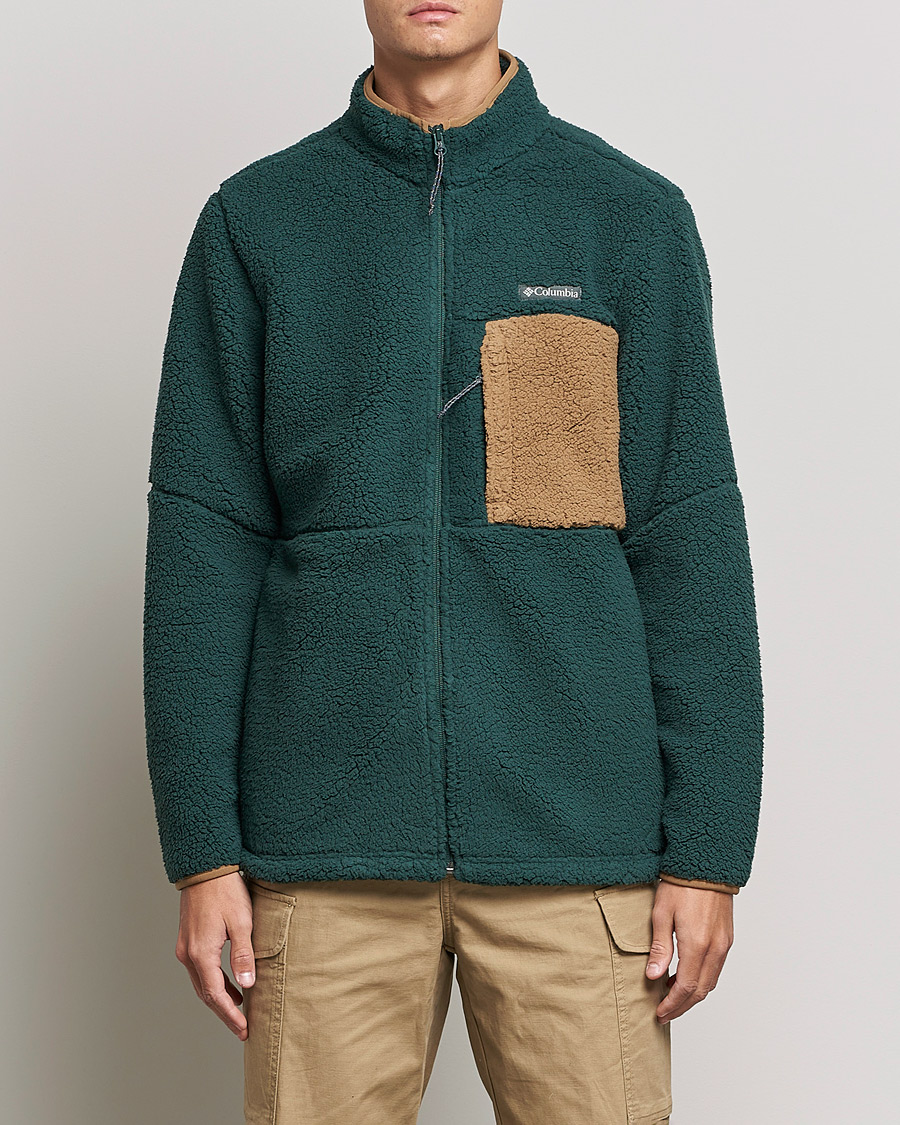 Herren | Pullover | Columbia | Mountainside Heavyweight Full Zip Fleece Spruce
