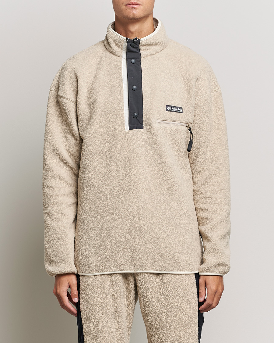 Herren | Pullover | Columbia | Helvetia Half Zip Fleece Ancient Fossil