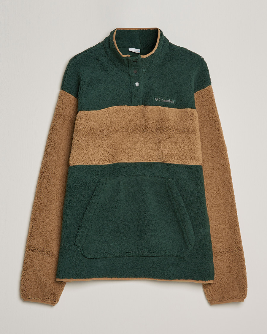 Herren | Pullover | Columbia | Rugged Ridge Sherpa Half Snap Fleece Spruce/Delta