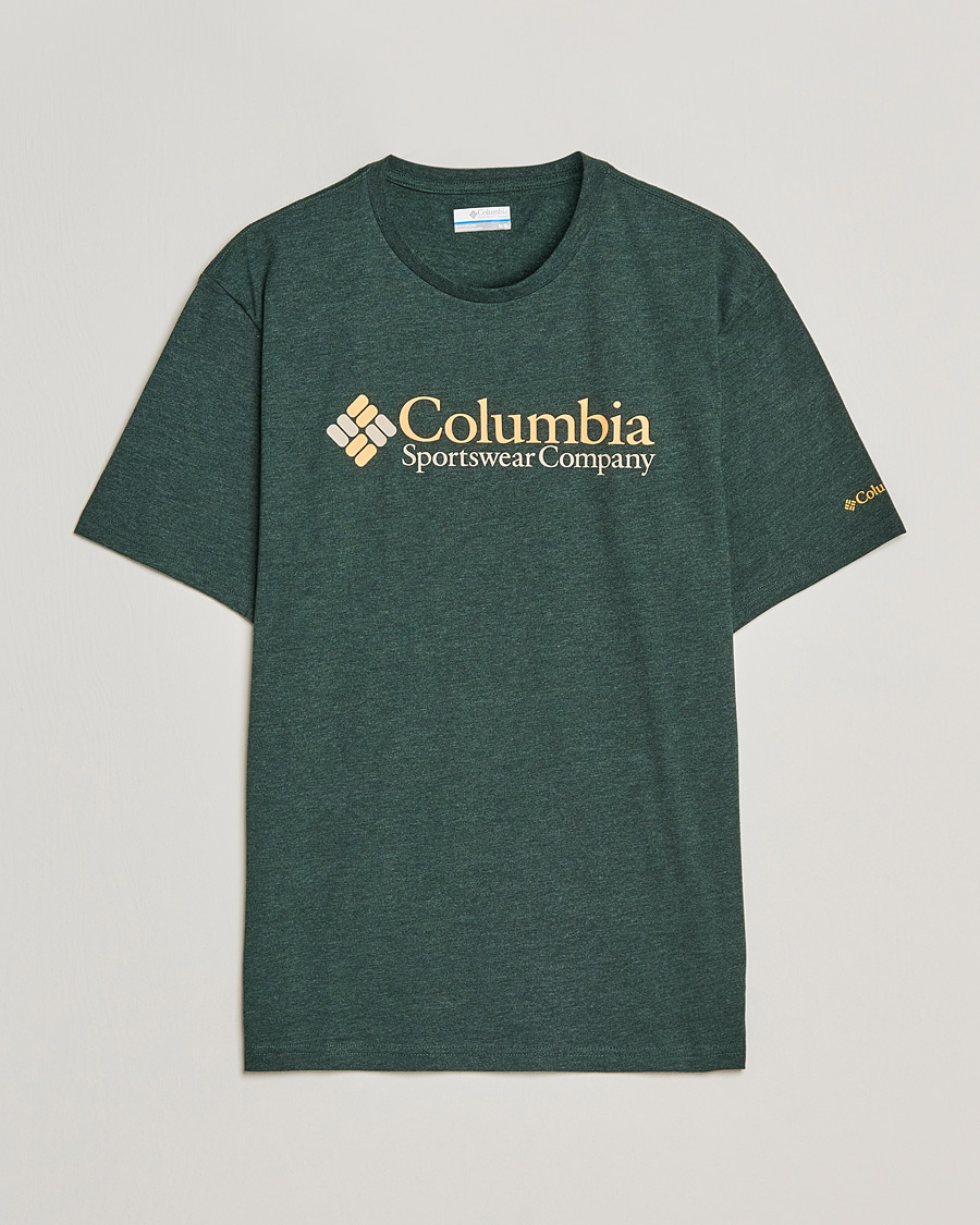 Herren | T-Shirts | Columbia | Basic Logo Short Sleeve T-Shirt Spruce Heather