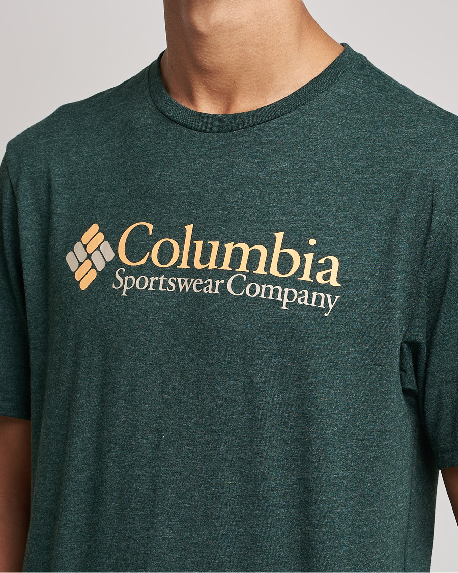 Herren | T-Shirts | Columbia | Basic Logo Short Sleeve T-Shirt Spruce Heather