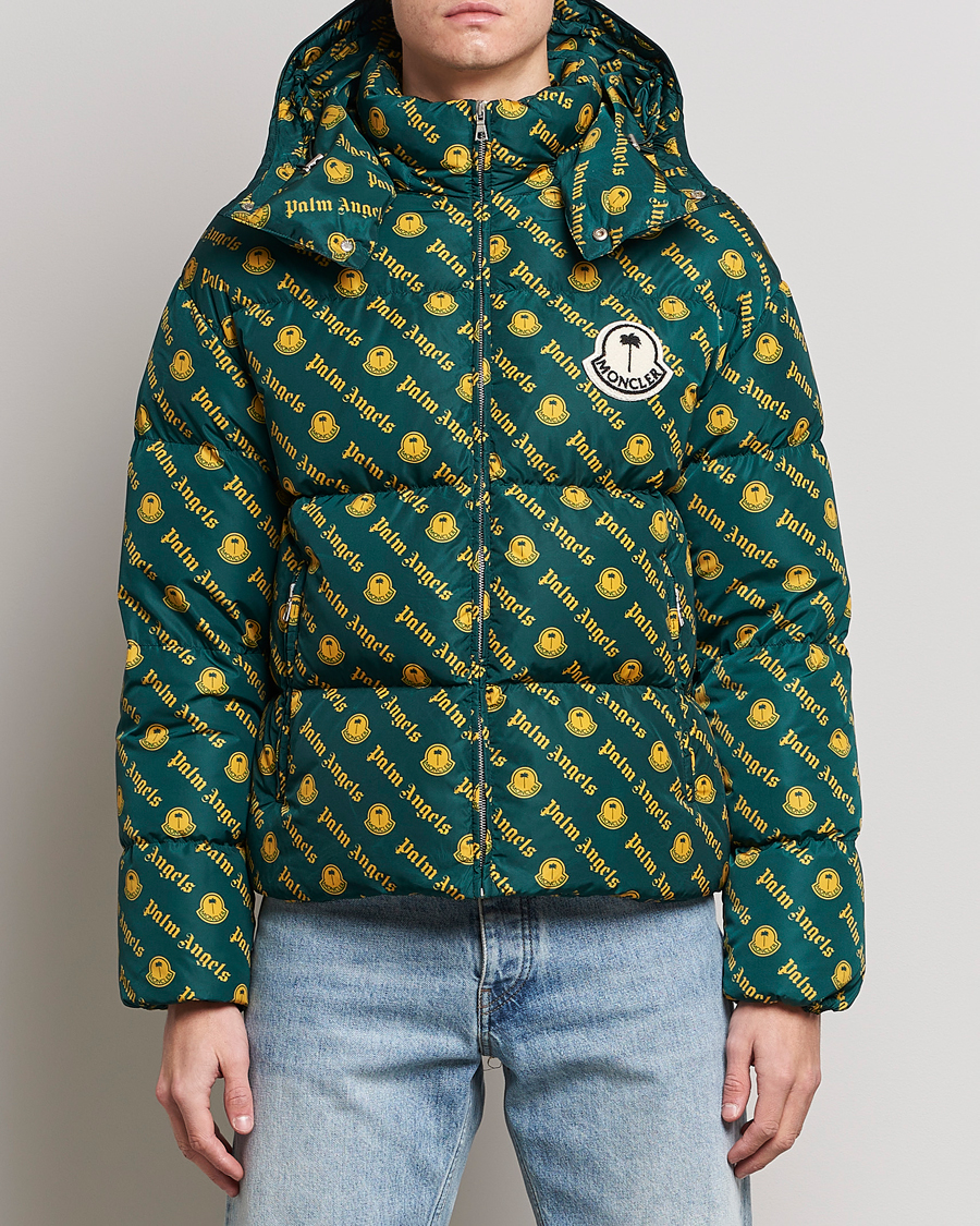 Herren | Jacken | Moncler Genius | 8 Palm Angels Thompson Down Jacket Green