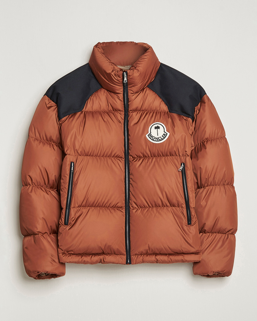 Herren | Jacken | Moncler Genius | 8 Palm Angels Nevin Down Jacket Brown