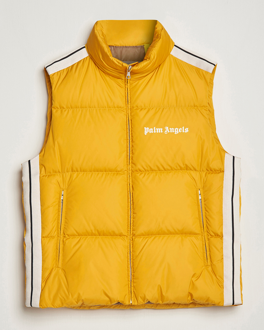 Herren | 8 Moncler Genius Palm Angels Rodman Down Vest Yellow | Moncler Genius | 8 Palm Angels Rodman Down Vest Yellow