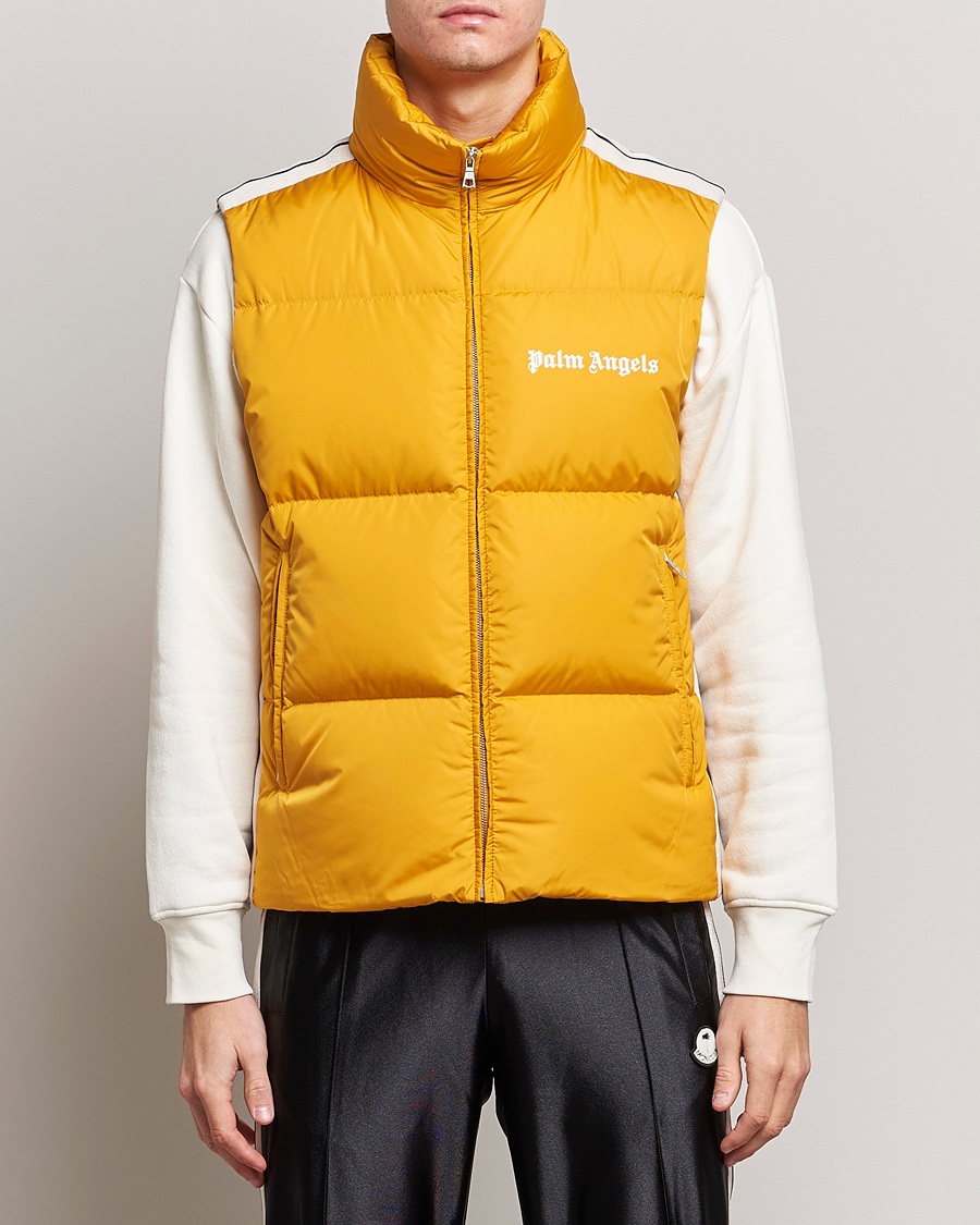 Herren | 8 Moncler Genius Palm Angels Rodman Down Vest Yellow | Moncler Genius | 8 Palm Angels Rodman Down Vest Yellow