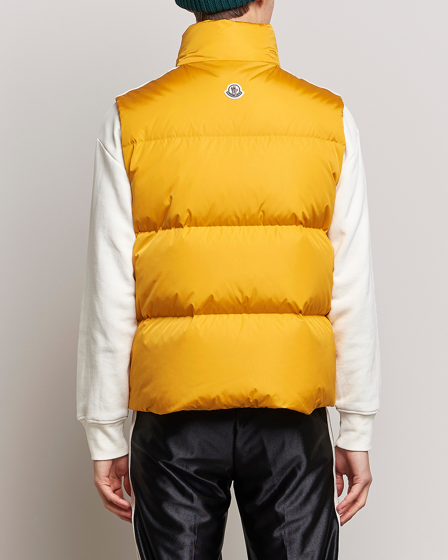 Herren | 8 Moncler Genius Palm Angels Rodman Down Vest Yellow | Moncler Genius | 8 Palm Angels Rodman Down Vest Yellow